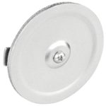 Garvin Southwire Stainless Steel 1-1/2 Inch Gasketed Steel Screw/Bar Type Knockout Seal (KOS-150-VT)