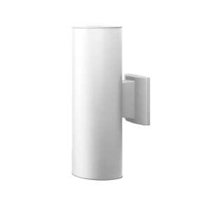 Nicor 50132WH 15 Inch White Wall Mount Cylinder Sconce