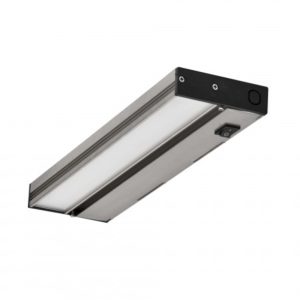 Nicor NUC-3-12-NK 12 Inch Dimmable LED Under-Cabinet Nickel