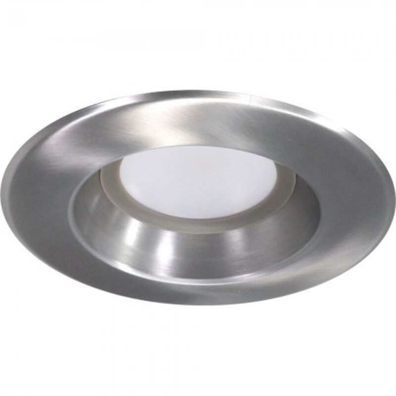 Nicor DLR56-25-120V-35K-NK 13.4W LED Medium E26 Base Nickel Dimmable 5-6 Inch Downlight Retrofit