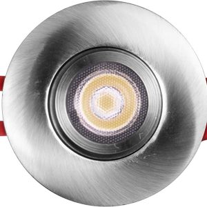 Nicor DGD211202KRDNK 2 Inch LED Gimbal Recessed Downlight Nickel