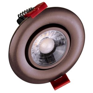 Nicor DGD311202KRDOB 3 Inch LED Gimbal Recessed Downlight Oil-Rubbed Bronze