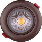 Nicor DGD411202KRDOB 4 Inch LED Gimbal Recessed Downlight Oil-Rubbed Bronze