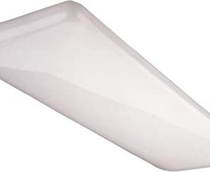 Nicor 10377EB 4 Foot 32W Designer 2-Lamp Fluorescent Cloud Ceiling Fixture