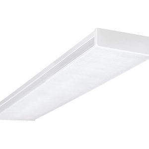 Nicor ACW-20-4S-UNV-30K ACW Series 4 Foot Dimmable LED Wraparound With Prismatic Acrylic Lens