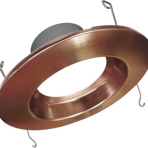 Nicor DCR562121202KAC Aged Copper High-Output LED Recessed Downlight 2700K 14.5W 1246Lm 120V