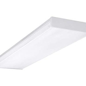 Nicor ACW-20-4H-UNV-30K Series 4 Foot High-Output Dimmable LED Wraparound With Prismatic Acrylic Lens