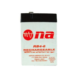 Nippon America RBV4-6 Rechargeable Battery 6V