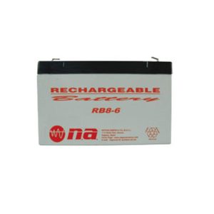 Nippon America RBV8-6 Rechargeable Battery 6V