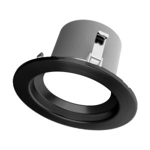 Nicor DCR41061202KBK DCR4 Series 4 Inch LED Recessed Downlight Retrofit Light Fixture Black