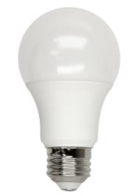 MaxLite E8A19D50/4P/WS1S ENCLOSED 8W DIM LED A19 5000K 4PK - WINGSTACK GEN 1