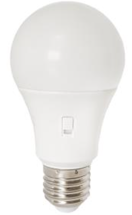 MaxLite E8A19D9CS/JA8 ENCLOSED RATED 8W LED A19 DIM 90+CRI CCT SELECT JA8