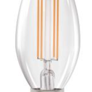 MaxLite EF4B10D927/JA8/G1 ENCLOSED 4W LED FILAMENT B10 90+CRI 2700K DIM E12 JA8 GEN 1