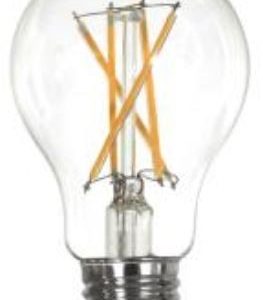 MaxLite EF8,5A19D930/JA8 ENCLOSED 8,5W LED FILAMENT A19 90+CRI 3000K DIM E26 JA8