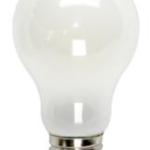MaxLite EFF10A19D30 ENCLOSED FROST FILAMENT 10 WATT A19 E26 BASE DIM 3000K