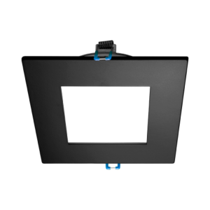 Nicor DLE621205KSQBK DLE6 Series 6 Inch Square Black Flat Panel LED Downlight 5000K