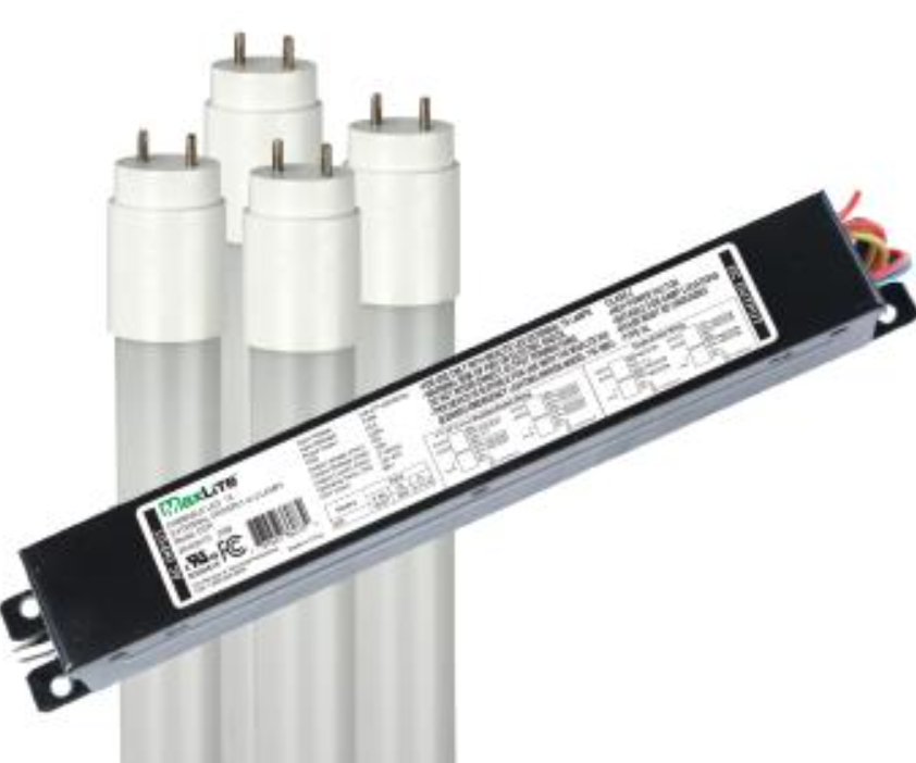 MaxLite L11,5T8EX440DR4L11,5 11,5W T8 4-FT LED (UL-C) 4000K COATED GLASS (4 LAMPS) EXTERNAL DRIVER