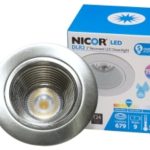 Nicor DLR2-10-120-3K-NK DLR2 Series 2 Inch Retrofit LED Downlight Nickel 3000K