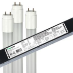 MaxLite L13T8EX450DR3L13 13W T8 4-FT LED (UL-C) 5000K COATED GLASS (3 LAMPS) EXTERNAL DRIVER