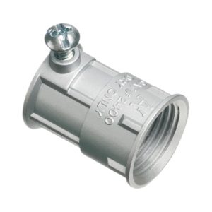 Arlington 2400 1/2" EMT to Rigid Zinc Combination Coupling (Pack of 100)
