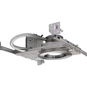 Nicor DLR45SYS064KNK DLR4 V5 4 Inch Nickel Recessed LED Downlight System