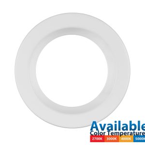 Nicor DLR45SYS064KWH DLR4 V5 4 Inch White Recessed LED Downlight System