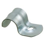 Arlington 343 1-1/4in 1-Hole Rigid Straps (Pack of 100)