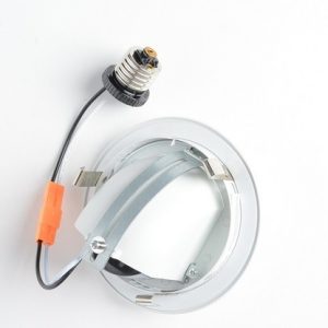 Nicor DLR4-R-10-120-2K-WH DLR4-R Series 4 Inch White LED Recessed Retrofit Adjustable Retractable Downlight