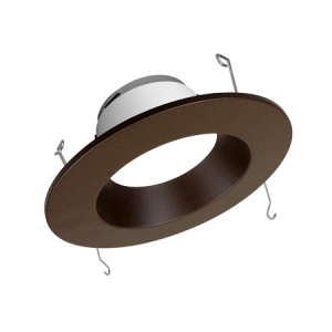 Nicor DLR565121205KOB DLR56 V5 5 Inch/6 Inch Oil-Rubbed Bronze 1200Lm Recessed LED Downlight