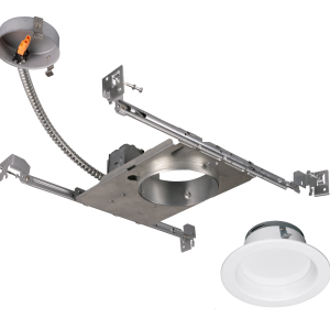 Nicor DLR565SYS085KWH DLR56 V5 5 Inch/6 Inch White Recessed LED Downlight System 800Lm 5000K