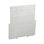 Garvin Southwire Device Partition For 1-1/2 Inch Deep 4 Inch Square Junction Box With 5/8 1-1/4 1-1/2 Or 2 Inch (LVP42)