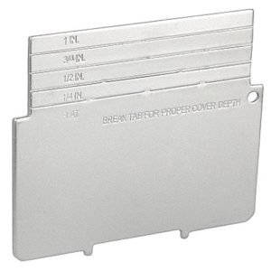Garvin Southwire 2-1/8 Inch Deep Box Partition For 4-11/16 Inch Box (LVP52)
