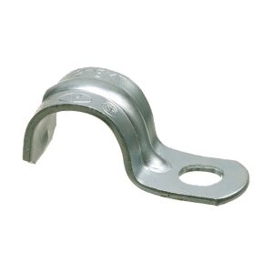 Arlington 373 1-1/4in Heavy-Duty 1-Hole EMT Straps (Pack of 100)