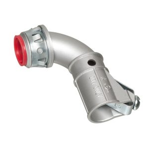 Arlington 3810900AST 1/2in 90° SNAPIT Connector with 90° Clip. (Pack of 100)