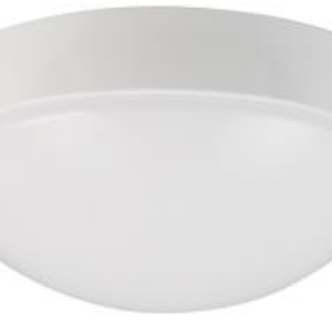 MaxLite ML2LASPWHU169CSEM CEILING FIXTURED LED SMALL 11" PUFF WHITE 16W 120-277V 0-10V DIMMING BATTERY BACKUP