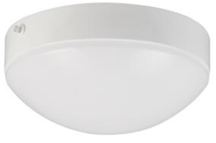 MaxLite ML2LASPWHU169CSMSV CEILING FIXTURED LED SMALL 11" PUFF WHITE 16W 120-277V 0-10V DIMMING BI-LEVEL MOTION SENSOR