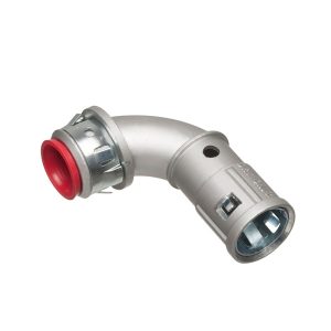 Arlington 38900AST 90° SNAPIT MC Cable Connector with Insulated Throat (Pack of 100)