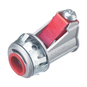 Arlington 4010AST 1/2in Connectors with Insulated Throat (Pack of 100)