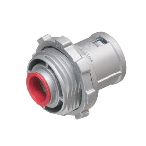 Arlington 407A 3/4in Locknut SNAPIT Connector with Insulated Throat (Pack of 100)