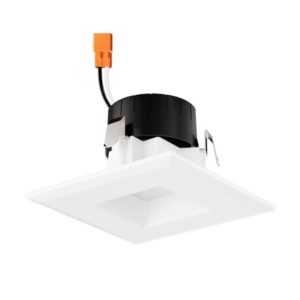 ELCO Lighting EL332CT5W 3" Square LED Reflector Insert, Lumens 640 lm, Beam Angle 90°, Color Temperature 2700K-5000K
