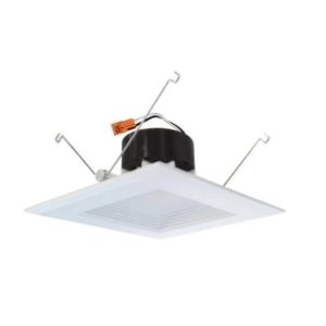 ELCO Lighting EL661CT5W 6 Inches Square LED Square Baffle Insert Watt 16W, Lumens 1300lm