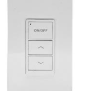MaxLite WNS3-W NETWORK CONTROLS (BLUETOOTH) 3 BUTTON WALL SWITCH WHITE