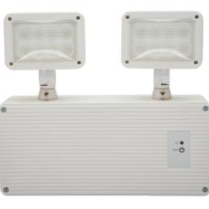 MaxLite EML-2HWHC EMERGENCY LIGHT LED, 2 HEADS, WHITE, HIGH CAPACITY, HIGH LUMEN OUTPUT, BATTERY BACKUP