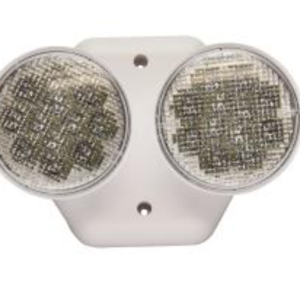 MaxLite ER-2HWHC EMERGENCY REMOTE HEAD, INDOOR/OUTDOOR (DL), DOUBLE, WHITE, HIGH CAPACITY ONLY