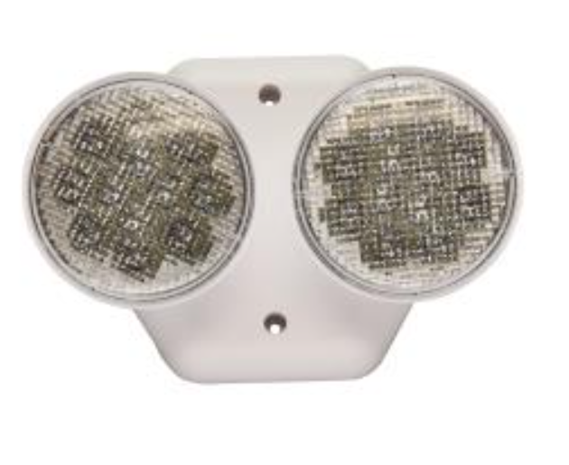 MaxLite ER-2HWHC EMERGENCY REMOTE HEAD, INDOOR/OUTDOOR (DL), DOUBLE, WHITE, HIGH CAPACITY ONLY