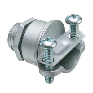 Arlington 4204A 1-1/4in Twin Screw All-Purpose Connectors with Insulated Throat (Pack of 100)