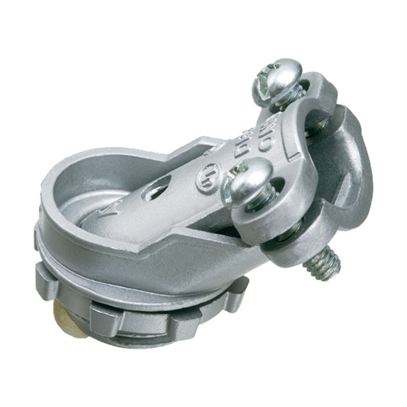 Arlington 4502 1/2in 45° Cable Connectors (Pack of 100)