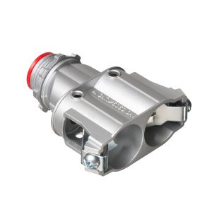 Arlington 505010A 1/2in SNAPIT Connectors with Locknut and Insulated Throat (Pack of 100)