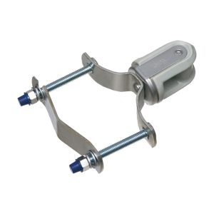 Arlington 610 Porcelain Wire Holder with Steel Clip