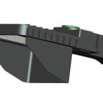 MaxLite AR-MAL-L-HS-B HOUSE SIDE SHIELD FOR AR-MAL & GEN 2 SERIES, BRONZE FINISH, LARGE SIZE COMPATIBLE WITH 210/280W MODEL